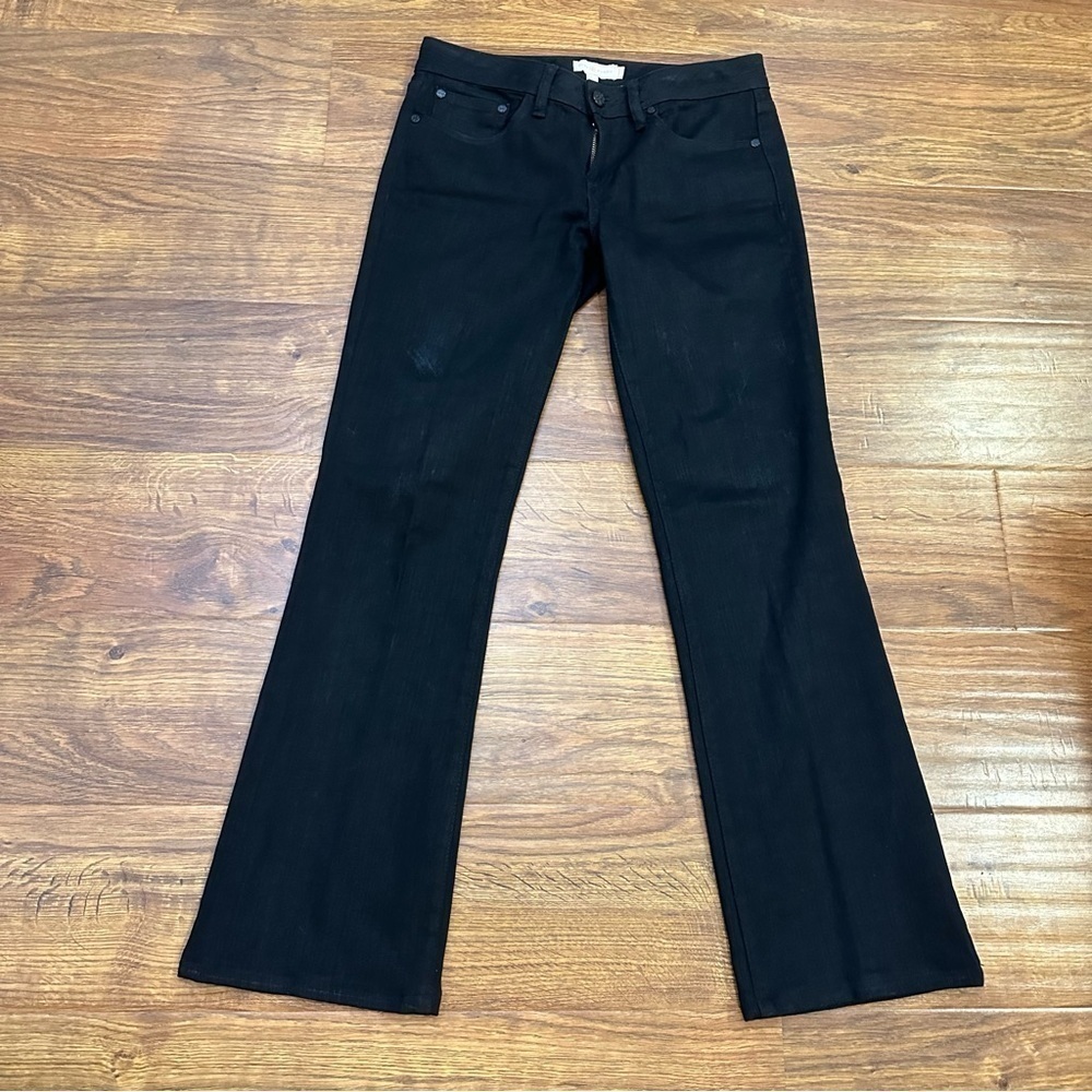 Tory Burch classic black boot cut jeans 27